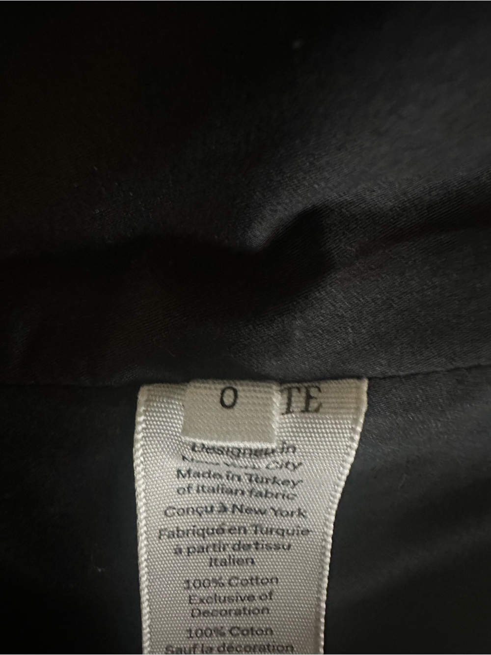 KHAITE Percy Top Black Size 0 - Picture 5 of 9